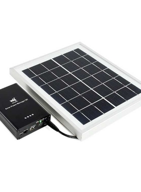 太阳能电源管理模块 5V3A输出10000mAh锂电池 板载多种保护电路