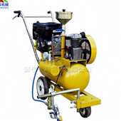 路面自动加压底漆车 底油自动喷涂机 涂布路面标线底油车 手推式