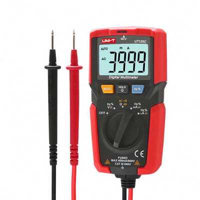 优利德万用表数字UT125C 迷你精度多功能袖珍型家用小型表