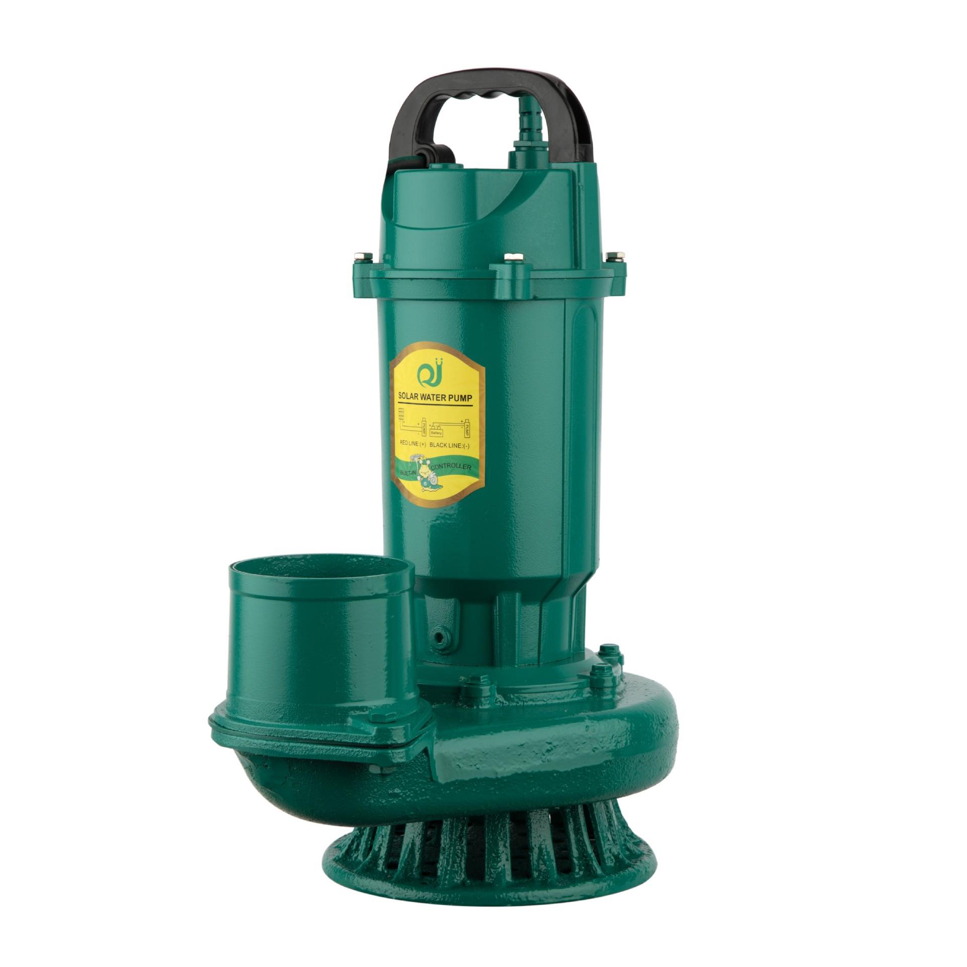 金钱泉大流量四寸直流无刷潜水泵户外农田浇灌48V60V电动车抽水泵