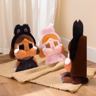 POP MART/泡泡玛特CRYBABY哭娃 SHINY SHINY系列毛绒公仔