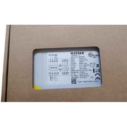 德国mayser继电器      SG-EFS104ZK2/1  8K2