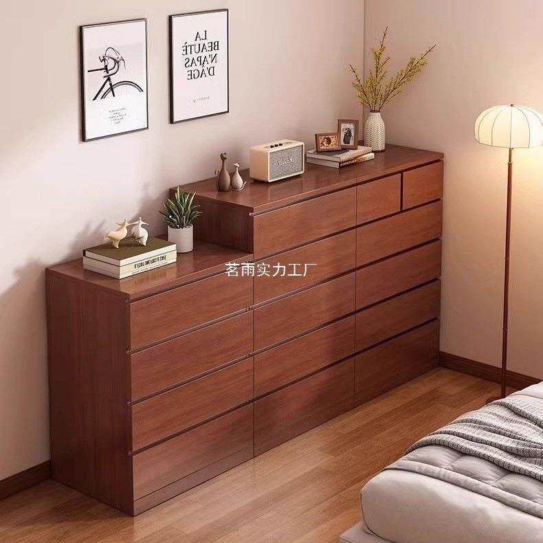 实木色五斗柜卧室靠墙大容量储物柜现代简约抽屉柜客厅家用收纳柜,鲜花速递/花卉仿真/绿植园艺,割草机/草坪机,淘宝优惠券,粉丝福利购,淘宝优惠卷