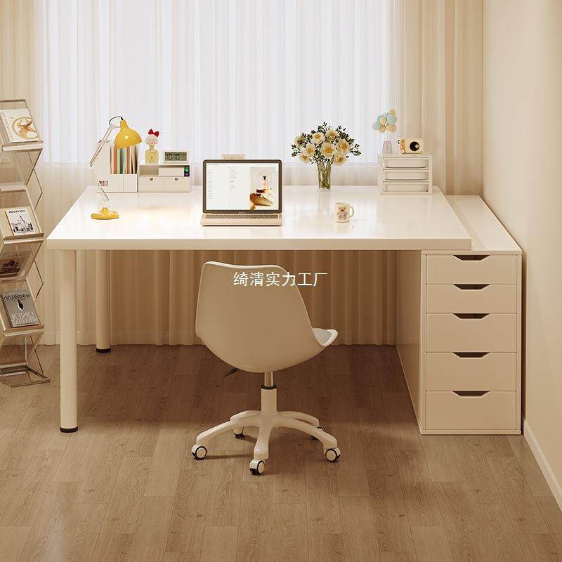 双人书桌学生家用电脑桌台式女生卧室桌子办公学习桌奶油风化妆桌,鲜花速递/花卉仿真/绿植园艺,割草机/草坪机,淘宝优惠券,粉丝福利购,淘宝优惠卷