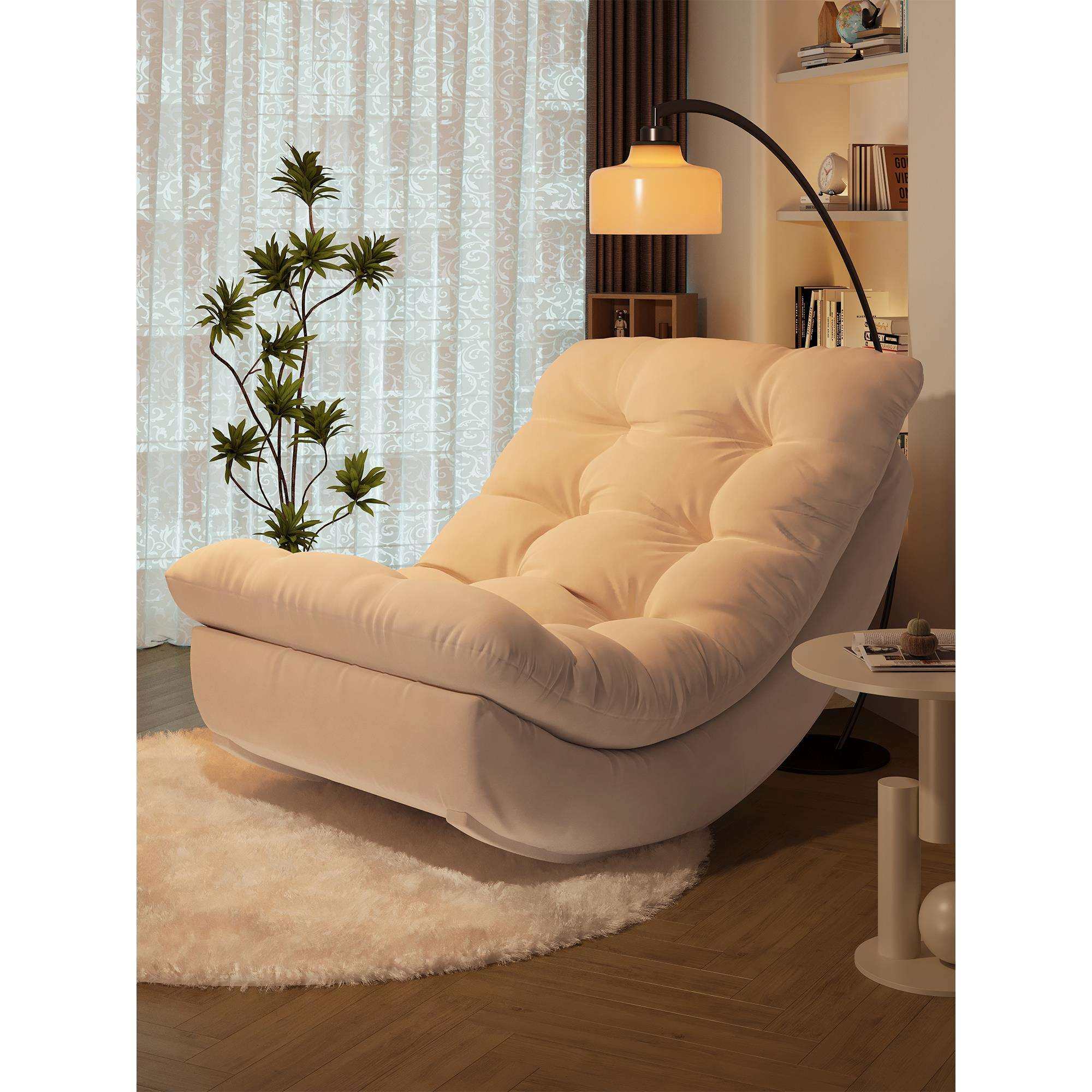 月亮摇摇椅躺椅成人可睡觉懒人沙发椅客厅阳台家用休闲单人沙发椅,鲜花速递/花卉仿真/绿植园艺,割草机/草坪机,淘宝优惠券,粉丝福利购,淘宝优惠卷