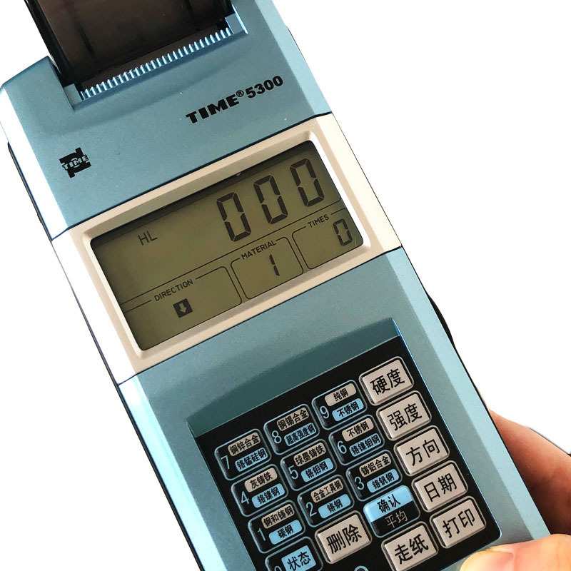 时代Time5300手提里氏硬度计5302带打印多材料转换数显洛氏硬度仪