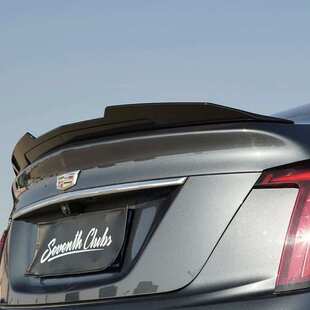 适用凯迪拉克ct4 ct5尾翼新款CT4 CT5改装原厂尾翼免打孔烤漆压尾