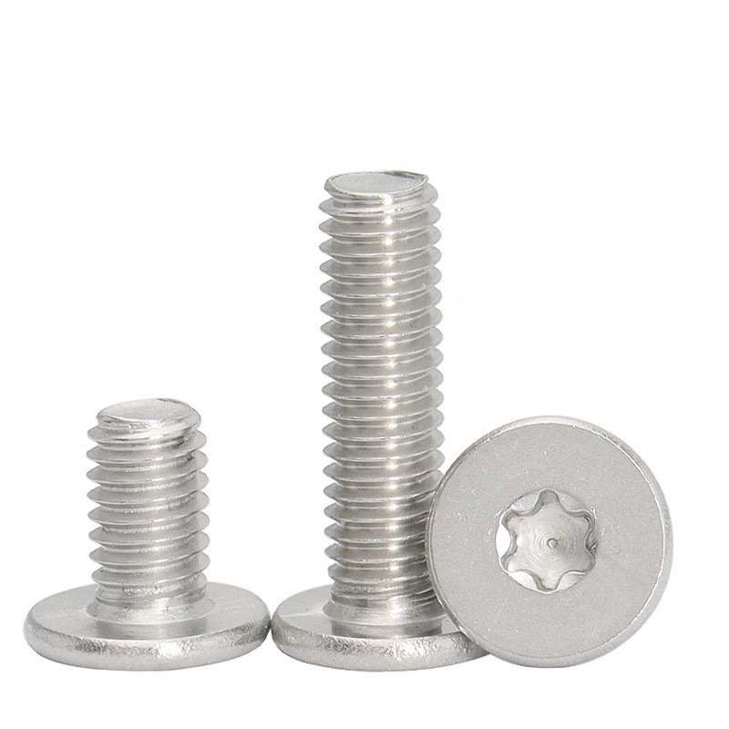 304不锈钢梅花螺丝薄平头螺丝国标CM薄头内梅花头螺丝小螺丝M2-M8