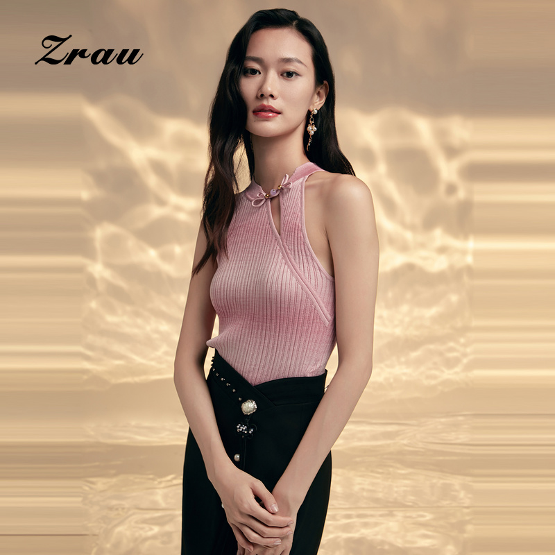 新款显瘦打底无袖背心女装