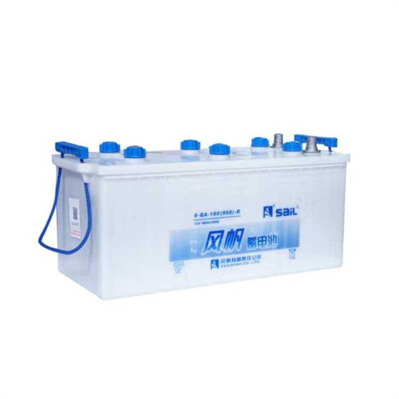 风帆蓄电池6-CQ-200水电瓶12V200AH送电解液启动柴油机船舶发电机