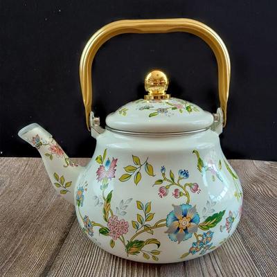 珐琅搪瓷凉开水壶茶壶怀旧复古电磁炉烧水壶煤气燃气灶家用大容量