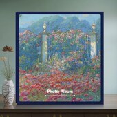 油画相册本大容量6寸7寸4插页式 混装 纪念影集家庭成长记录册相簿5