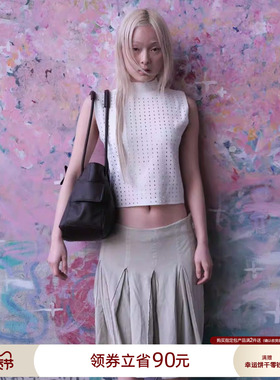 ECODAY束束包2025秋冬新款大容量抽绳水桶包女包单肩手提通勤旅游