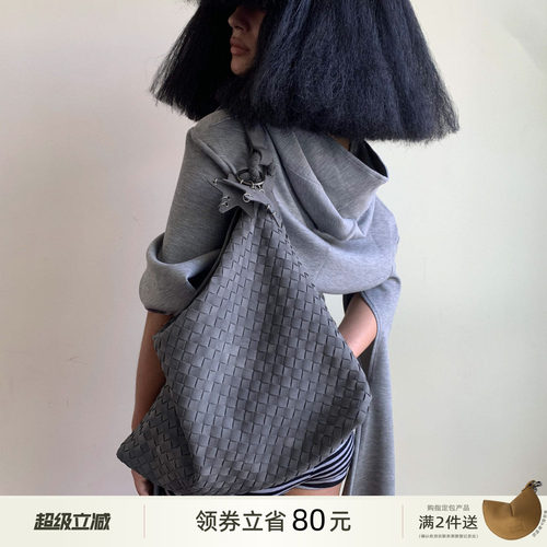 ECODAY原创设计麂皮编织包