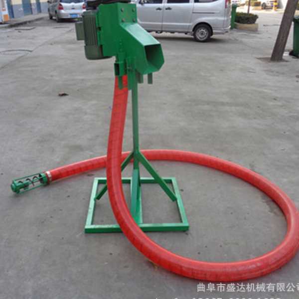 混凝土输送弹簧蛟龙 下乡收粮气力软管输送机 谷子装车抽粮机