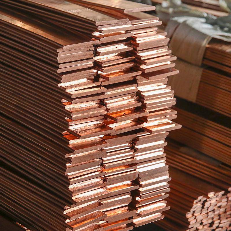 TT3铜紫LLJ红铜排镀锡紫工业接地紫铜排TMY2配电柜排导电铜排