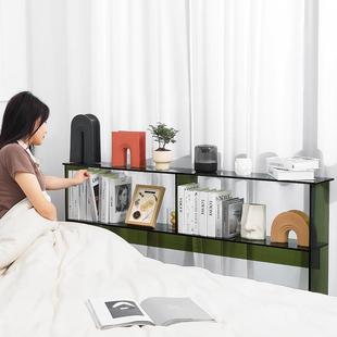 收3Y床头置物架架床边床尾缝亚ST17克力沙发后隙置物夹缝书架靠墙