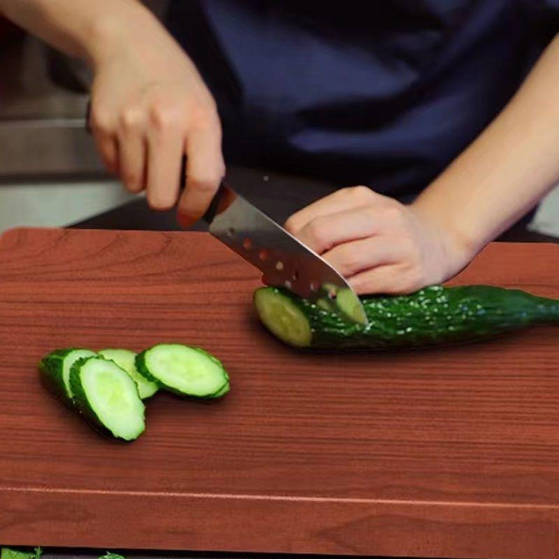 宗铁p4Ji38pH砧板菜板防板霉家正用切菜板实木整块案厨房加木厚菜