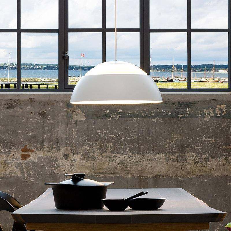 北欧风格吧154台酒吧LOFT现卡复古具代简灯约单头铁艺马龙锅盖吊,家装灯饰光源,智能吊灯,淘宝优惠券,粉丝福利购,淘宝优惠卷