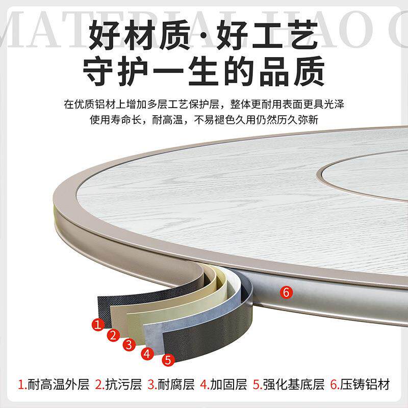 外烧烤炉户庭院火T190锅烤一体用家别烧墅北欧餐桌室外圆桌铸铝烧