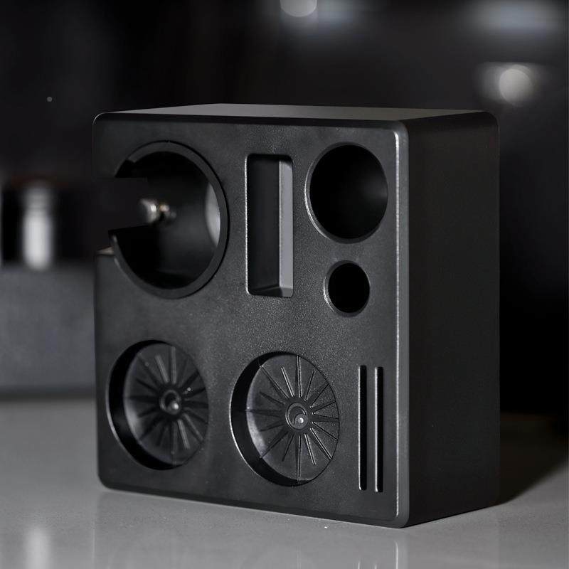 机AS意式咖啡手柄方器VIN形压粉座抽B屉式布粉具多功能收纳底座,电子元器件市场,其它元器件,淘宝优惠券,粉丝福利购,淘宝优惠卷