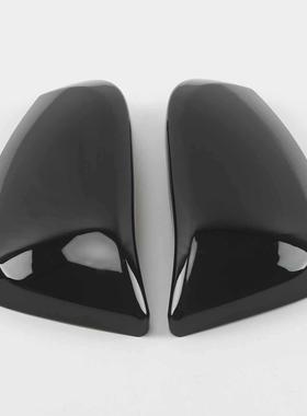 适于黑14用-65619款丰田RAV4荣放汉兰达倒车镜盖后视镜烤漆改装罩