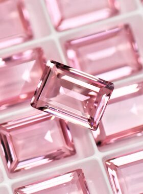 花式石 4527冰糖 透底U底 14*10MM 223IGNIT透底浅粉  美甲钻华子