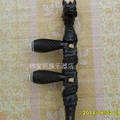 黑檀板胡 实物拍照 配高档琴盒 专业黑檀板胡 龙头豫剧板胡