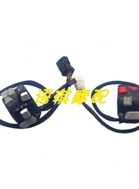 QJ赛550赛450 QJ500GS-7左右开关带背光手把大灯喇叭转向灯开关