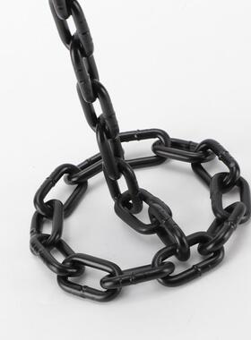 现代约楼工业风复古铁链简烛台风样板间k061售处中铁艺烛台锁链古