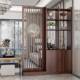 新中式 户屏风隔室断客实木厅镂空落地栅栏卧遮挡家99243用进门入