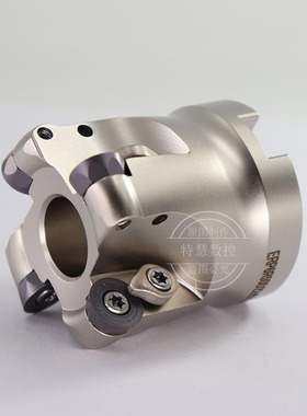 EMRW6R铣刀杆白色高精抗震R6多齿密齿刀盘开粗EMRW6R-63-2W2-5T 6