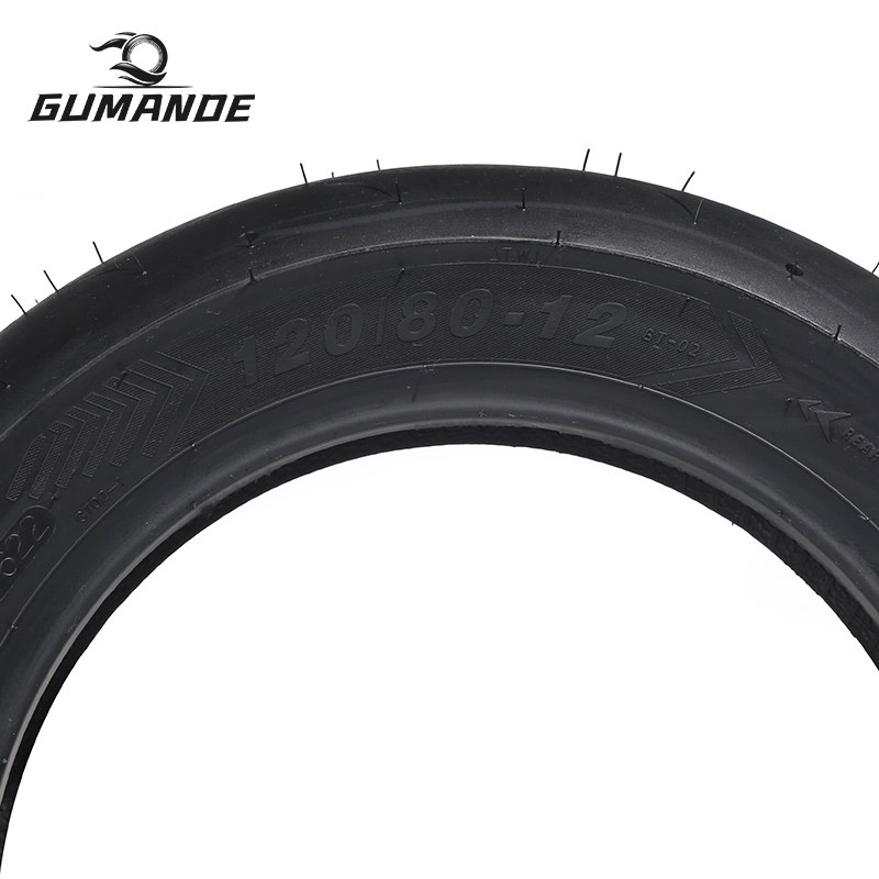 天选之子GT-02刀疤纹半热熔电动y车踏板车胎耐磨防滑外胎120/80-1