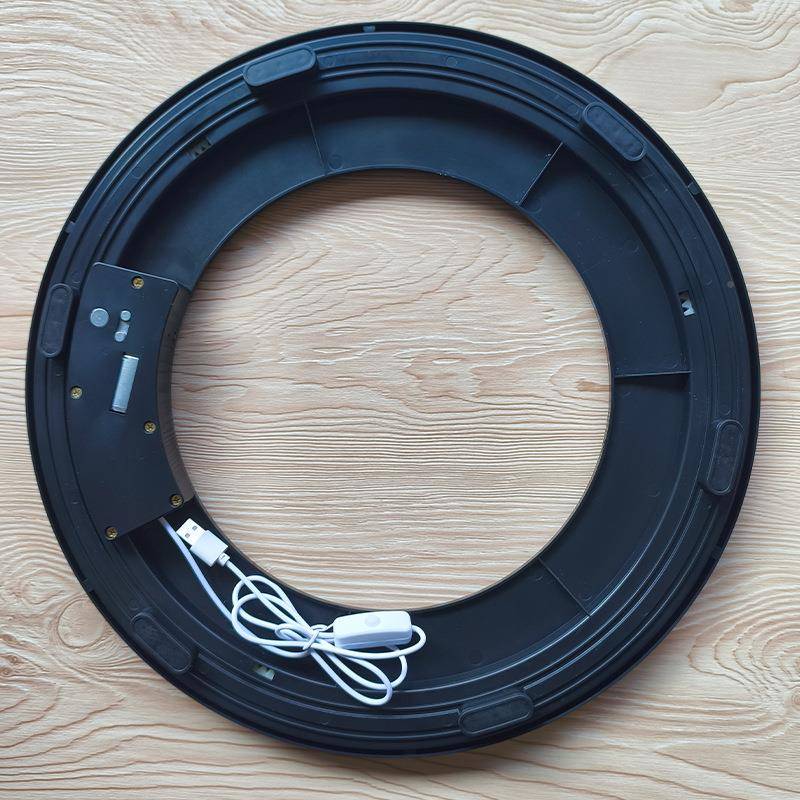 电动转135*156.盘餐转盘底座转芯轴承家桌用饭店玻璃圆桌子饭轨桌