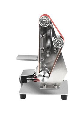 微型RIU型迷你电动砂带机DIY抛光磨机打机定磨刀开角小刃机台式立