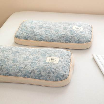 棉麻硬荞麦枕头家用成人cp-kmn-护椎助睡眠枕宿芯学生舍专用午睡