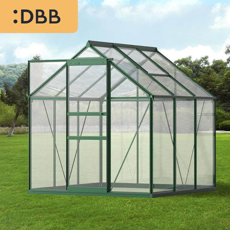 厂家外DTY花房户菜外蔬种植户房大型PC板合铝金框架家用暖房