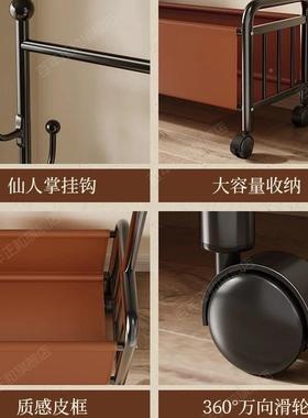 落地晾衣架可移功动多能挂衣晒衣室内60182卧室杆可移动收帽纳床