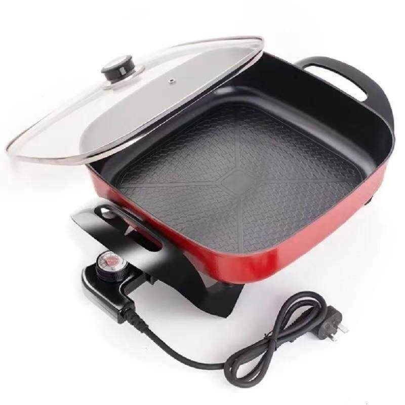 特龙不沾锅400-180氟0大容量86电火锅宿舍炒1菜烤肉多功能一体W厂,厨房电器,电热火锅/煎锅,淘宝优惠券,粉丝福利购,淘宝优惠卷