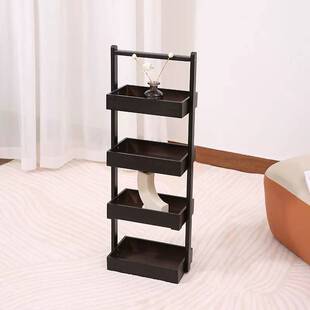 楠竹多层收纳储物架厨房家用卧室床头浴室卫生间多用途落地置物架