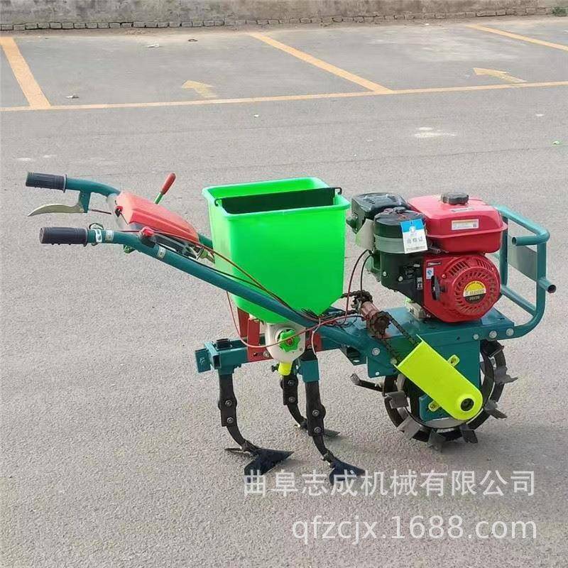 170汽油耘播机双行玉米播种机单行麦田大棚施肥追肥机