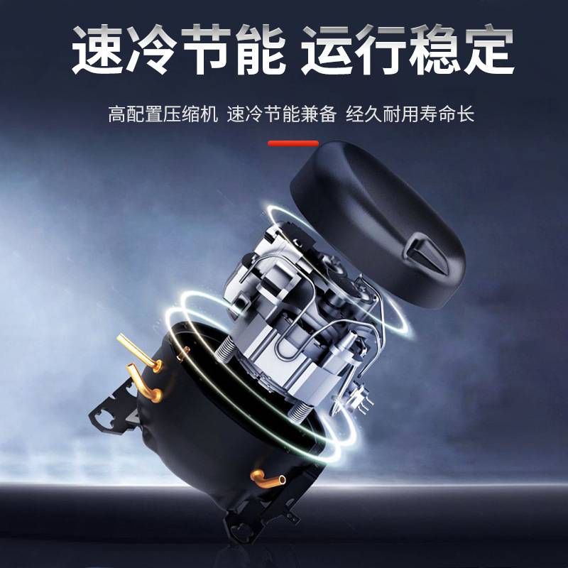三轮车摆摊冰箱冰柜台式冷藏烧烤炸串展示柜移动地摊冷冻保鲜卧式
