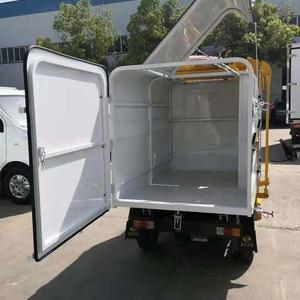 电动三轮环卫车立方厂家直销车送货新款电动三轮翻桶默认项压力机