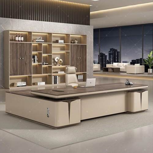 老板桌办公桌椅简约现代经理桌主管桌椅组合办公家具总裁桌大班台