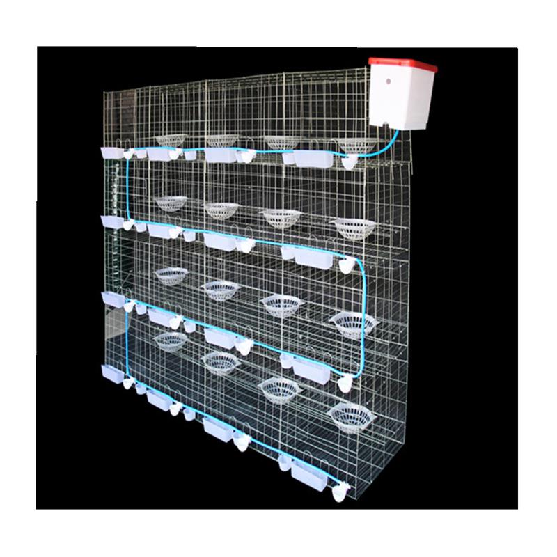 16位鸽子笼镀锌鸽笼12位白肉蛋鸽两用养殖场1.8米4层16位鸽子笼
