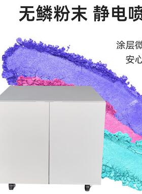 办室打印机办公柜文钢制件柜矮柜储物柜子带轮子移动公FX4570复印