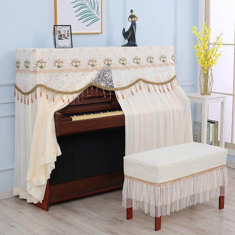 简约钢琴防尘罩新款轻奢感钢琴凳罩全全罩钢琴套盖布巾厂家新品,居家布艺,床头罩,淘宝优惠券,粉丝福利购,淘宝优惠卷
