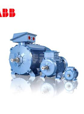 ABB标准电机0.25KW-355KW M2BAX系列IE2 4极三相异步马达F级IC411