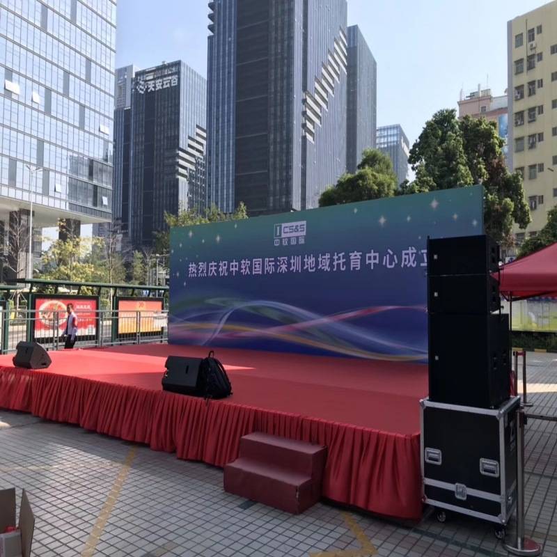 厂家直销专业双15寸舞台音响大型活动户外演出大功率重低音音箱