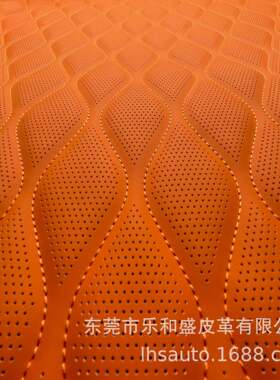 汽车座椅改装面料 超细纤维 绗绣可选择格子款式10MM间棉人造革